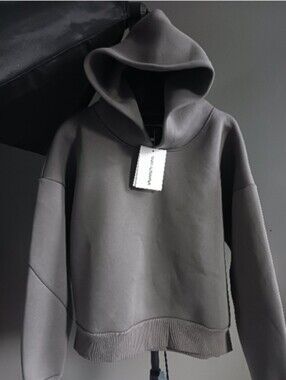 NWT Saint Alexander  Gray CI Shadow Hoodie Size XS